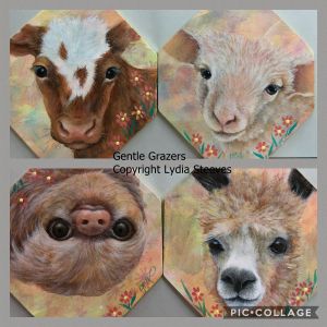Jennifer's Coasters - Gentle Grazers Acrylic e-Packet